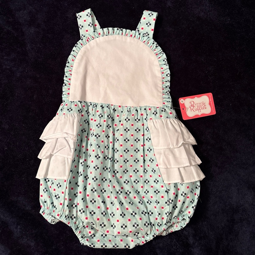RicRac & Ruffles 3T Bubble
NWT
